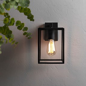 Box Lantern Outdoor Wall Sconce